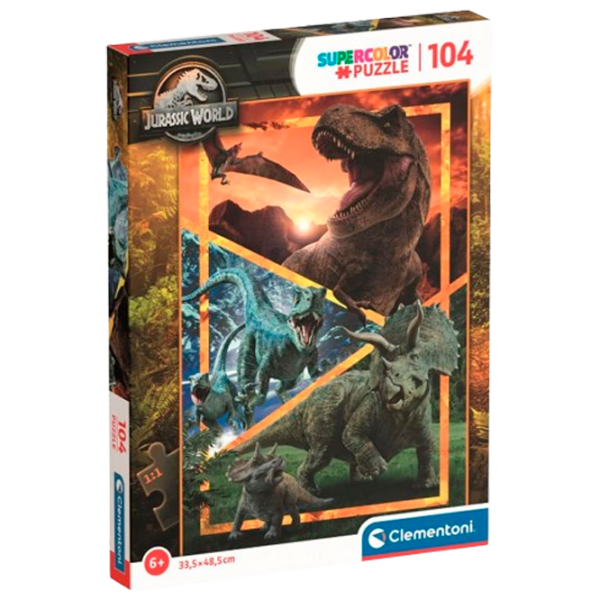 Puzzle Clementoni Jurasic World 6+/ Numărul de piese: 104 photo 2
