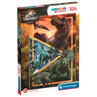 Puzzle Clementoni Jurasic World 6+/ Numărul de piese: 104 photo 2