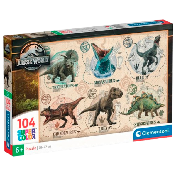Puzzle Clementoni Jurassic World 6+/ Numărul de piese: 104 photo 3