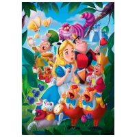 Puzzle Clementoni Alice in Wonderland 10+/ Количество деталей: 1000