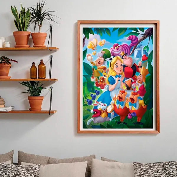 Puzzle Clementoni Alice in Wonderland 10+/ Количество деталей: 1000 photo 2