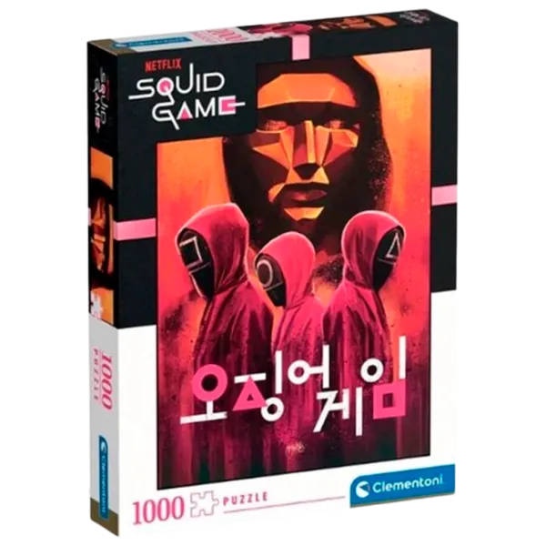 Puzzle Clementoni SQUID GAME 10+/ Количество деталей: 1000 photo 4