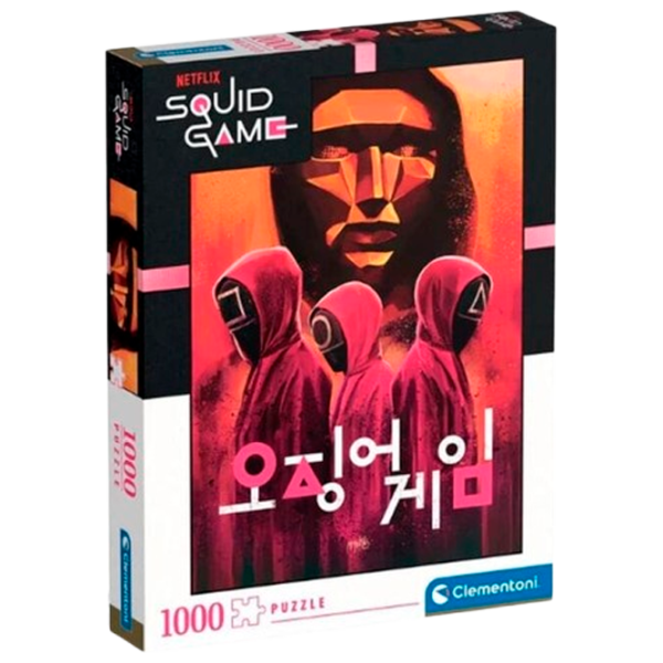 Puzzle Clementoni SQUID GAME 10+/ Количество деталей: 1000 photo 4