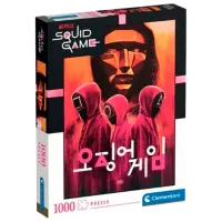 Puzzle Clementoni SQUID GAME 10+/ Numărul de piese: 1000 photo 4