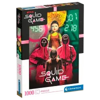 Puzzle Clementoni SQUID GAME 10+/ Numărul de piese: 1000 photo 2