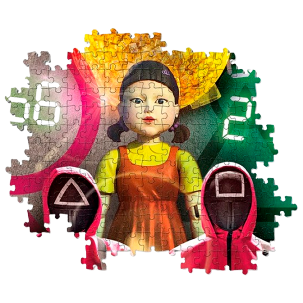 Puzzle Clementoni SQUID GAME 10+/ Numărul de piese: 1000 photo 4