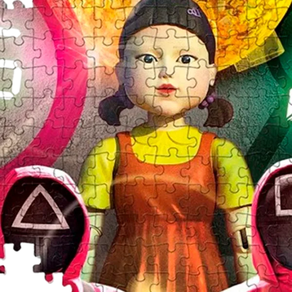 Puzzle Clementoni SQUID GAME 10+/ Numărul de piese: 1000 photo 5