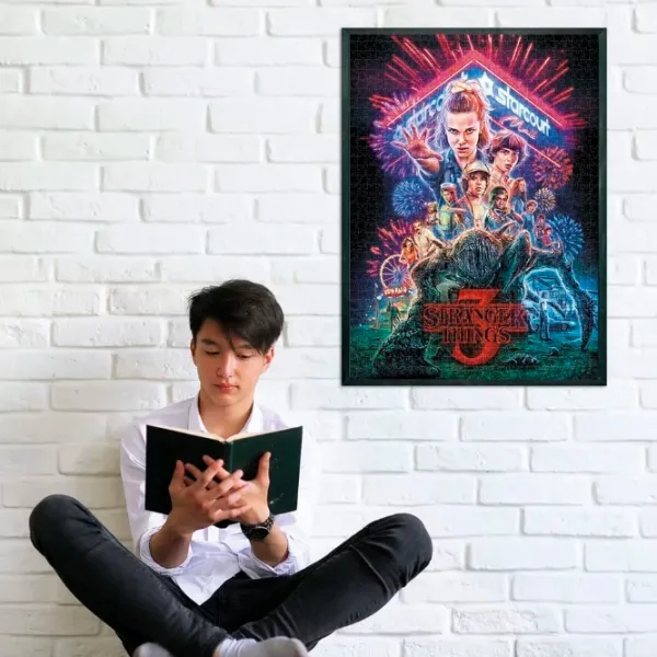 Puzzle Clementoni Stranger Things 10+/ Numărul de piese: 1000 photo 3