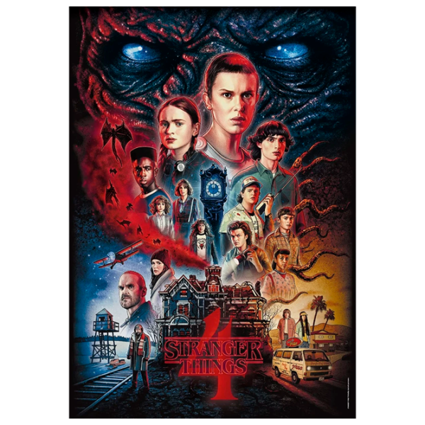 Puzzle Clementoni Stranger Things 10+/ Numărul de piese: 1000 photo 1