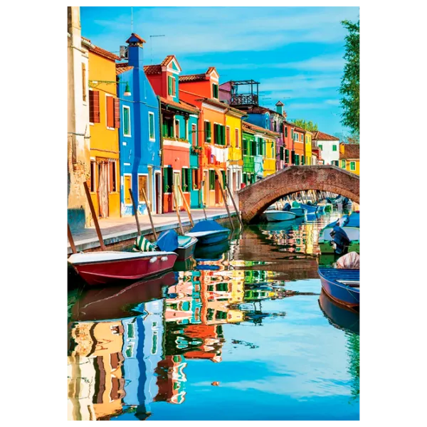 Puzzle Clementoni Burano 12+/ Количество деталей: 1000 photo 1