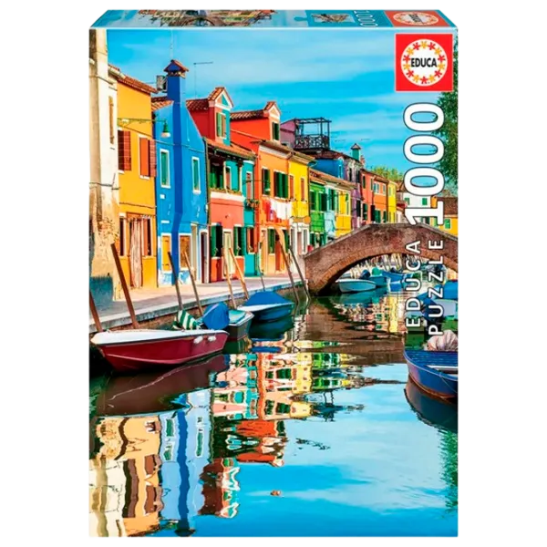 Puzzle Clementoni Burano 12+/ Количество деталей: 1000 photo 2