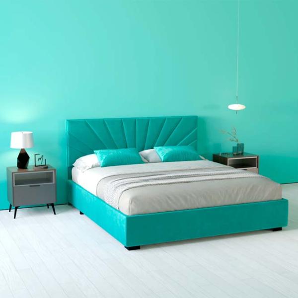 Кровать My-Style my-Anna 120 x 200 см / Фанера / Бирюзовый photo 5