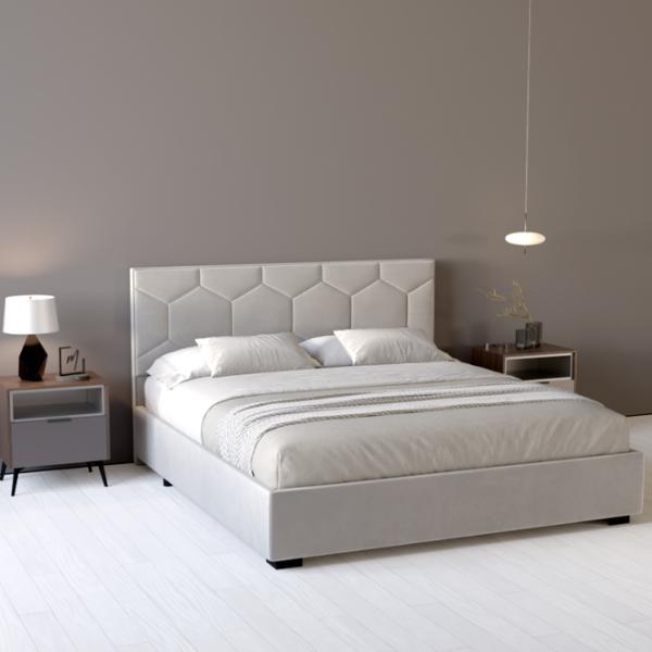 Кровать My-Style my-Dora 180 x 200 см / Фанера / Серый photo 5