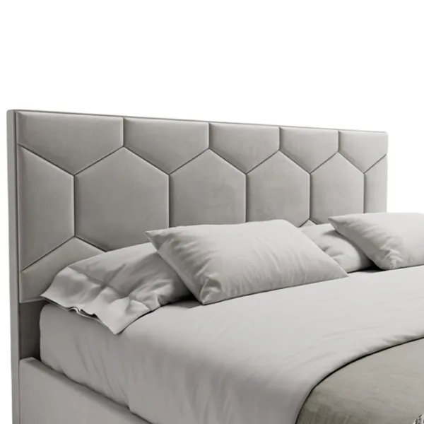 Кровать My-Style my-Dora 200 x 200 см / Фанера / Серый photo 3