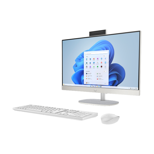 All-in-One PC HP AIO 23.8" Full HD Core i5/ 24-cr0070ci/ 16 GB/ 512 GB/ White photo 2