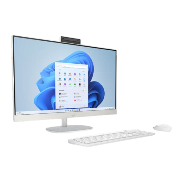 All-in-One PC HP AIO 23.8" Full HD Core i5/ 24-cr0070ci/ 16 GB/ 512 GB/ White photo 4