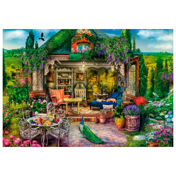 Puzzle Clementoni Wine Country Escape 10+/ Numărul de piese: 1000 photo 1