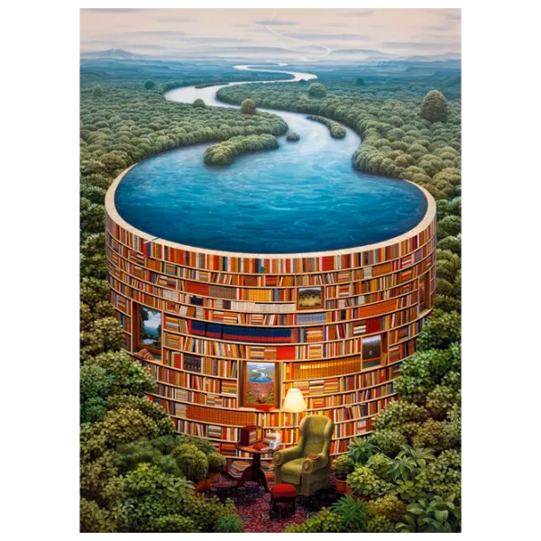 Puzzle Clementoni Bibliodame 10+/ Numărul de piese: 1000 photo 1