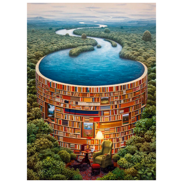 Puzzle Clementoni Bibliodame 10+/ Numărul de piese: 1000 photo 1