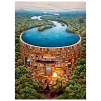 Puzzle Clementoni Bibliodame 10+/ Numărul de piese: 1000