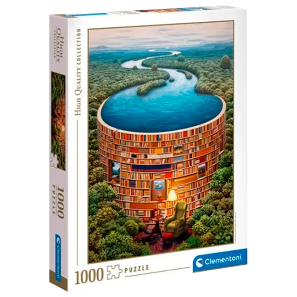 Puzzle Clementoni Bibliodame 10+/ Numărul de piese: 1000 photo 2