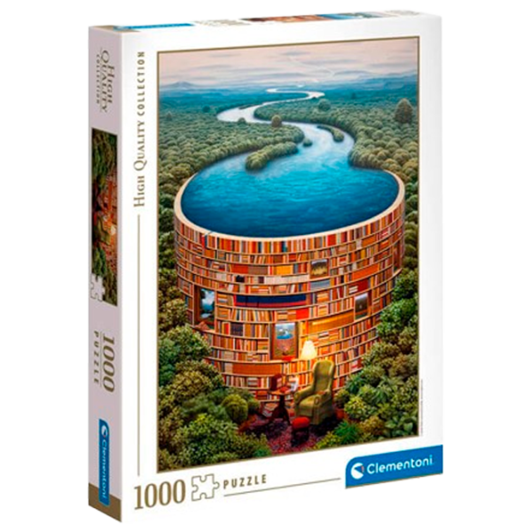 Puzzle Clementoni Bibliodame 10+/ Numărul de piese: 1000 photo 2