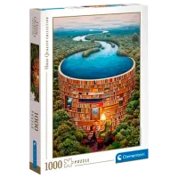 Puzzle Clementoni Bibliodame 10+/ Numărul de piese: 1000 photo 2