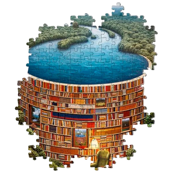 Puzzle Clementoni Bibliodame 10+/ Numărul de piese: 1000 photo 3