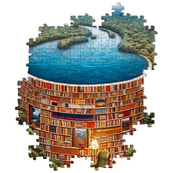 Puzzle Clementoni Bibliodame 10+/ Numărul de piese: 1000 photo 3