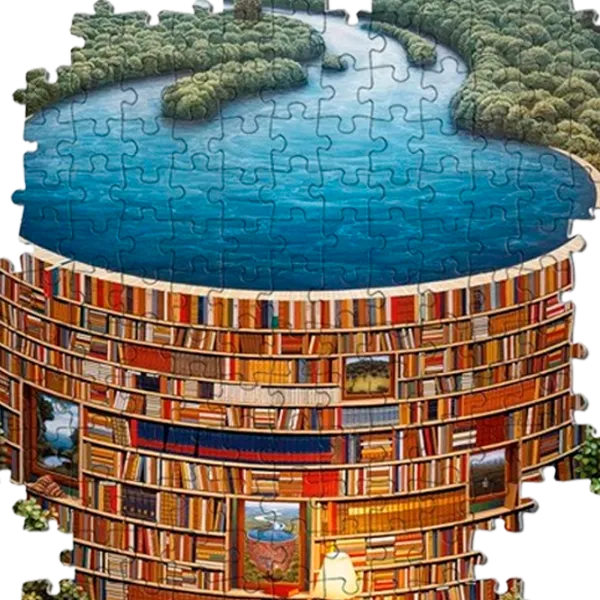 Puzzle Clementoni Bibliodame 10+/ Numărul de piese: 1000 photo 4