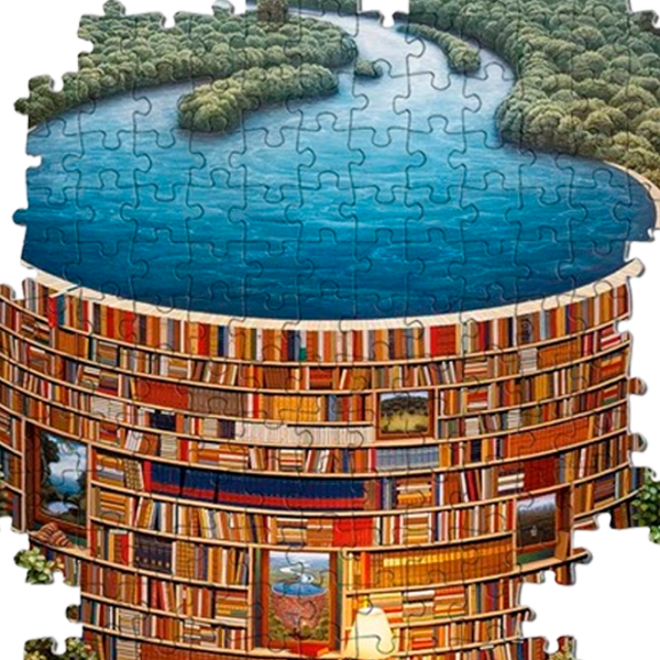 Puzzle Clementoni Bibliodame 10+/ Numărul de piese: 1000 photo 4