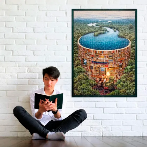 Puzzle Clementoni Bibliodame 10+/ Numărul de piese: 1000 photo 5