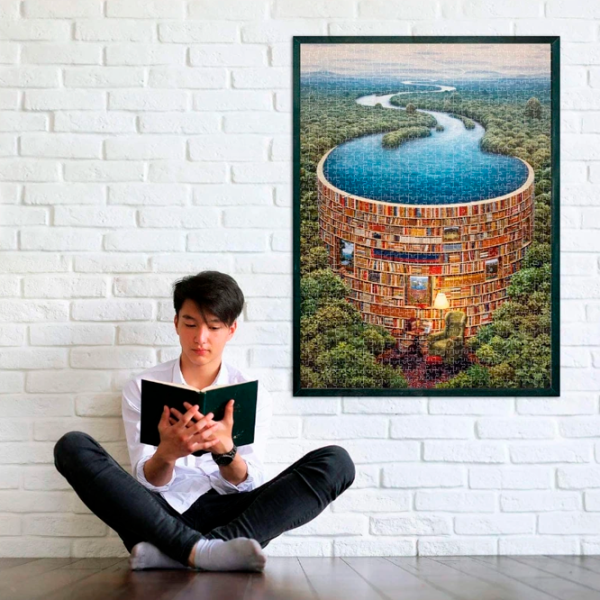 Puzzle Clementoni Bibliodame 10+/ Numărul de piese: 1000 photo 5