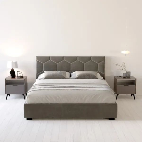 Кровать My-Style my-Dora 180 x 200 см / Фанера / Тёмно-серый photo 6