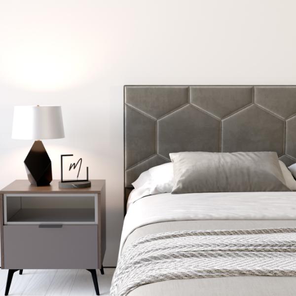 Кровать My-Style my-Dora 180 x 200 см / Фанера / Тёмно-серый photo 7