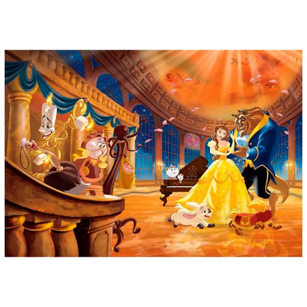 Puzzle Clementoni Beauty and the Beast 10+/ Количество деталей: 1000 photo 1