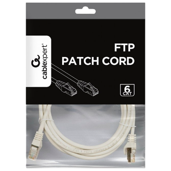 Cablu de date Cablexpert RJ-45 + RJ-45 5 m / Gray photo 4