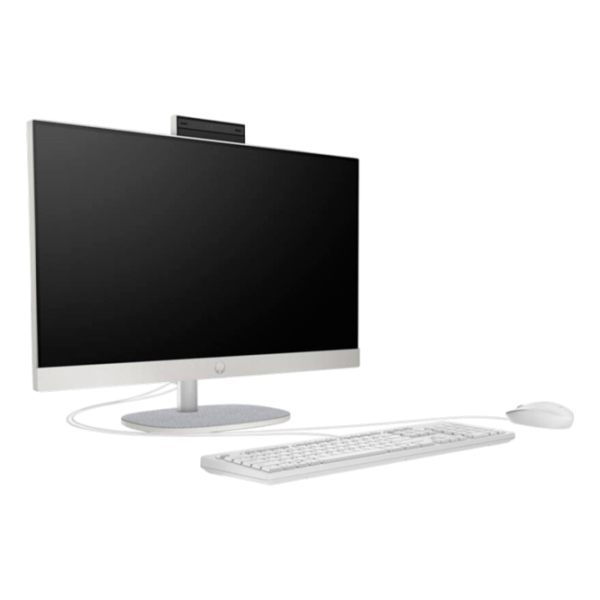 All-in-One PC HP AIO 23.8" Full HD Ryzen 5/ 24-cr0074ci/ 16 GB/ 512 GB/ White photo 2