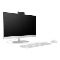 All-in-One PC HP AIO 23.8" Full HD Ryzen 5/ 24-cr0074ci/ 16 GB/ 512 GB/ White photo 2