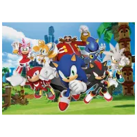 Puzzle Clementoni Sonic 10+/ Numărul de piese: 104