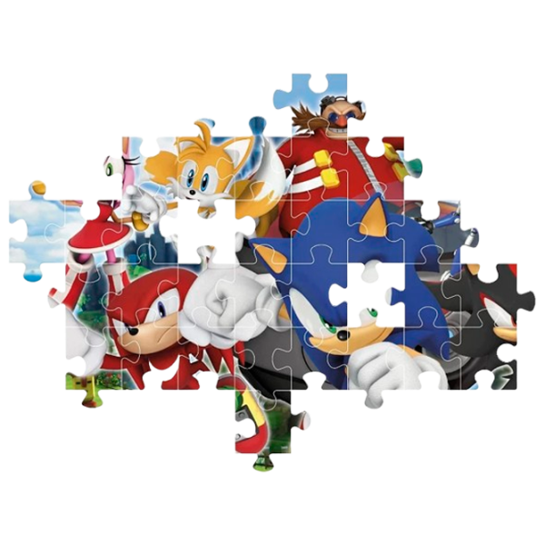 Puzzle Clementoni Sonic 10+/ Numărul de piese: 104 photo 3