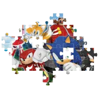Puzzle Clementoni Sonic 10+/ Numărul de piese: 104 photo 3