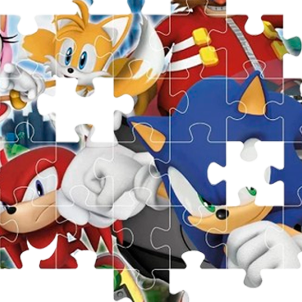 Puzzle Clementoni Sonic 10+/ Numărul de piese: 104 photo 4