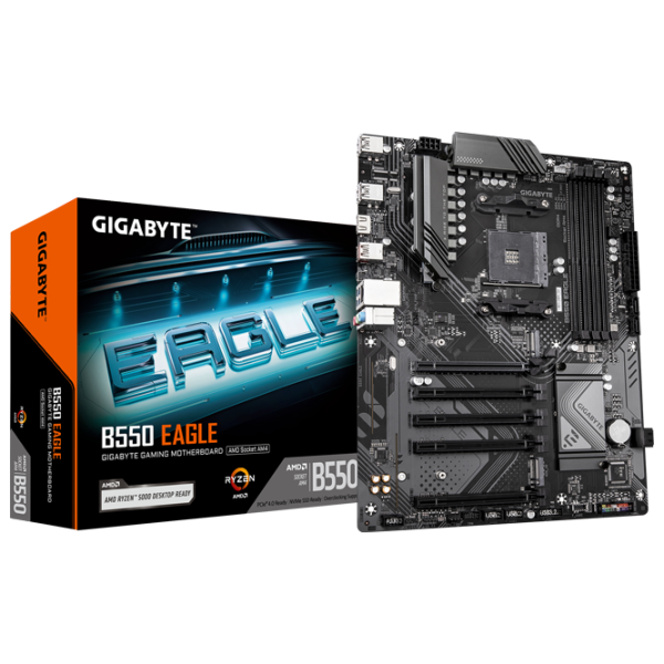 Материнская плата Gigabyte B550 EAGLE ATX / AMD B550 photo 4