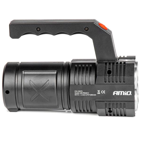 Фонарик Amio WT17 Черный photo 2