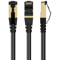 Кабель данных Cablexpert RJ-45 + RJ-45 5 м / Черный