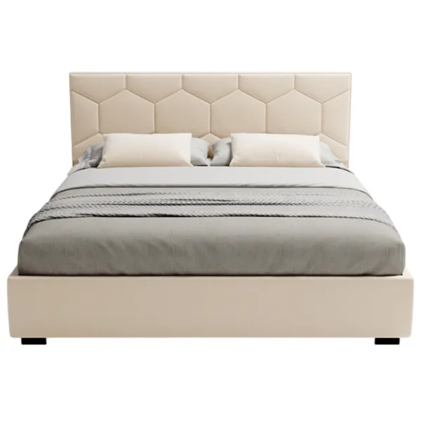 Кровать My-Style my-Dora 160 x 200 см / Фанера / Кремовый photo 2