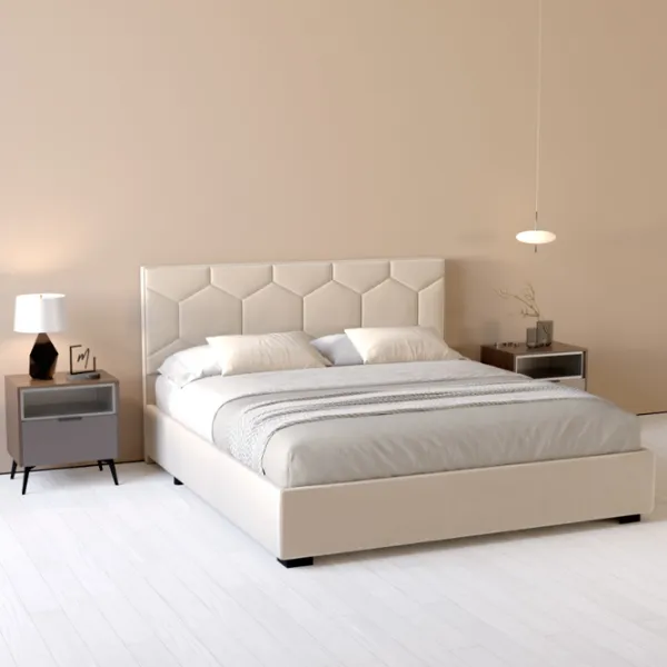 Кровать My-Style my-Dora 160 x 200 см / Фанера / Кремовый photo 5