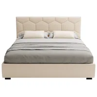 Кровать My-Style my-Dora 200 x 200 см / Фанера / Кремовый photo 2