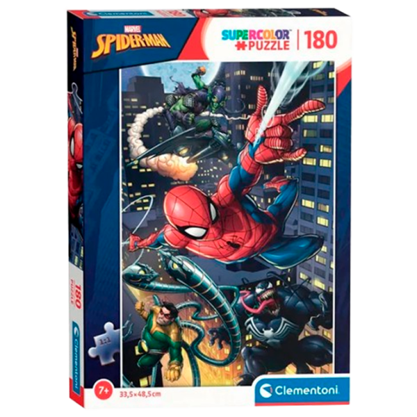 Puzzle Clementoni Spider-Man 7+/ Количество деталей: 180 photo 2